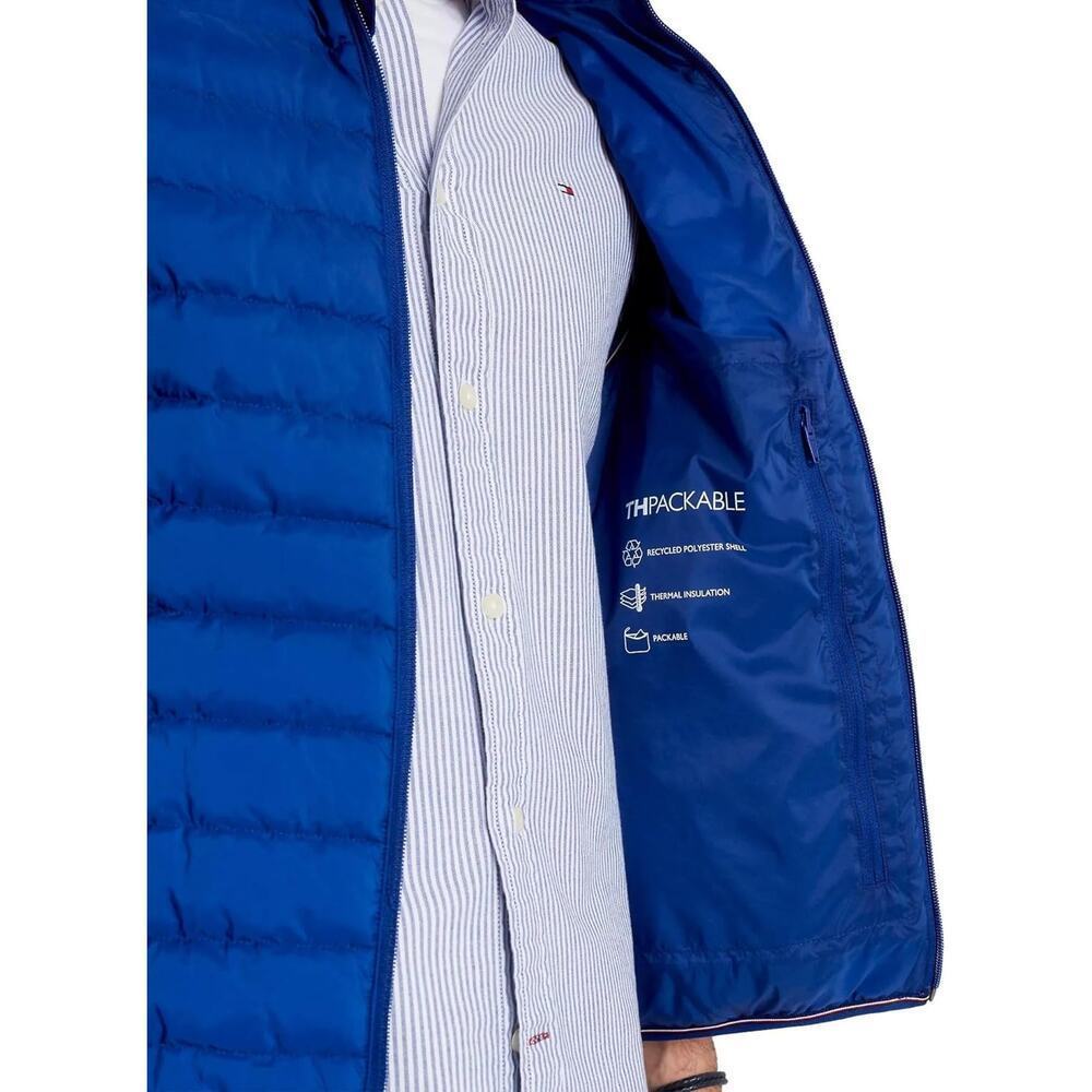 Tommy Hilfiger Men's Lightweight Puffer Packable Vest, MidnightBlue, XXL - Picture 3 of 8